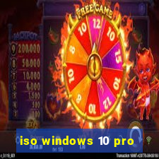 iso windows 10 pro